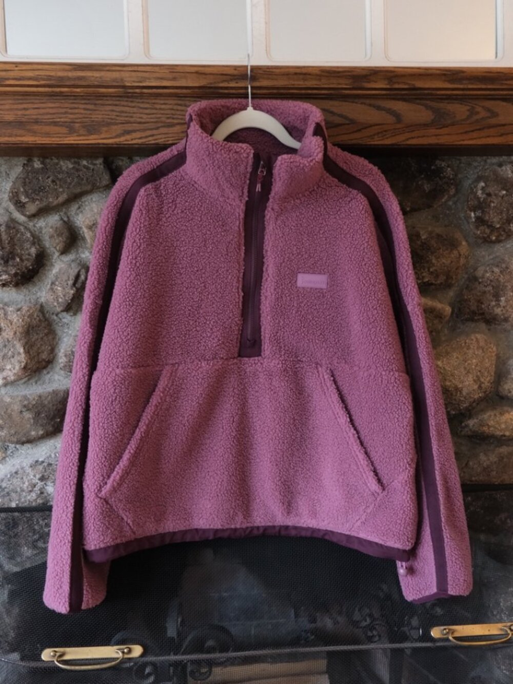 cotopaxi Lavender Half-Zip Sherpa Pullover